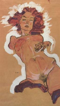 Egon Schiele Female Nude (mk12) Sweden oil painting art